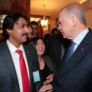 Chairman Oz Istanbul meeting with President of Turkey, Recep Tayyip Erdoğan